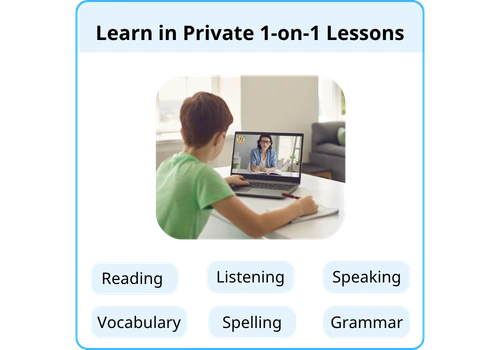 Learn in Private 1-on-1 Lessons